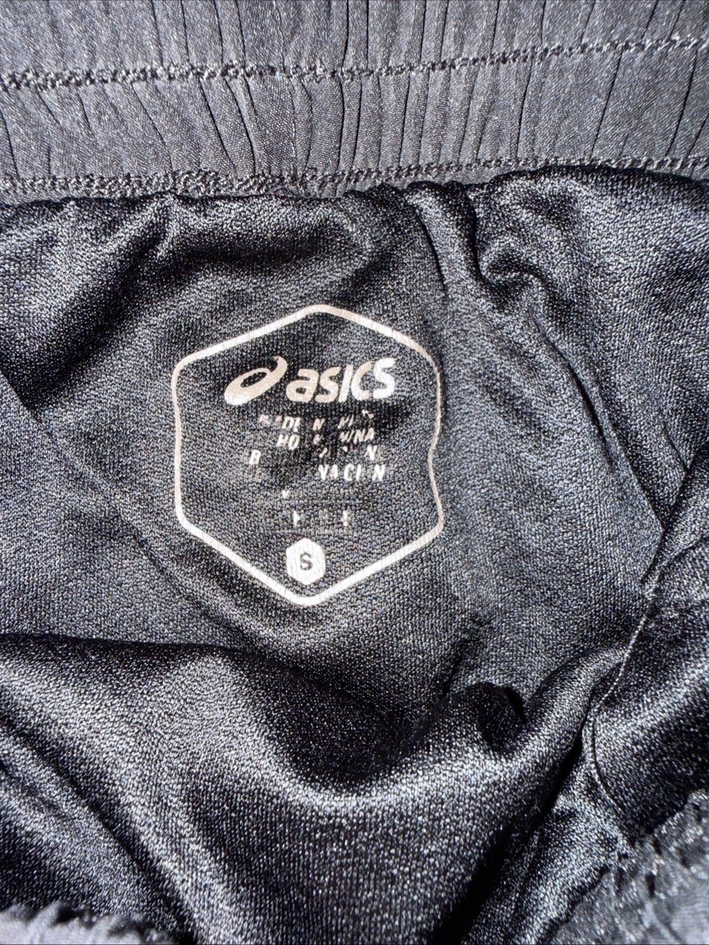 ASICS Womens Black Running Shorts Size Small Athletic Performance Gym Workout - Picture 4 of 7
